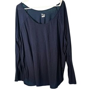 Old Navy Navy Blue Long Sleeve Tee